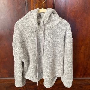 Rewash brand Girls Gray fleece sweater
